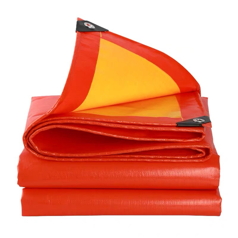 Orange and Yellow Tarpaulin