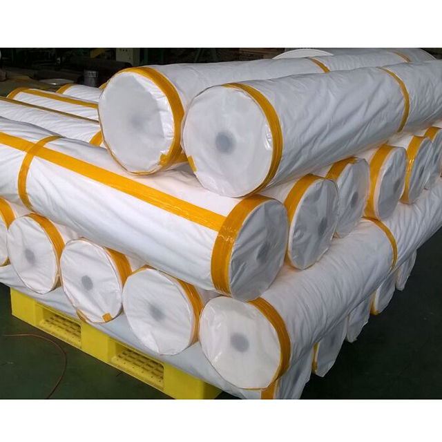 White Tarpaulin Roll